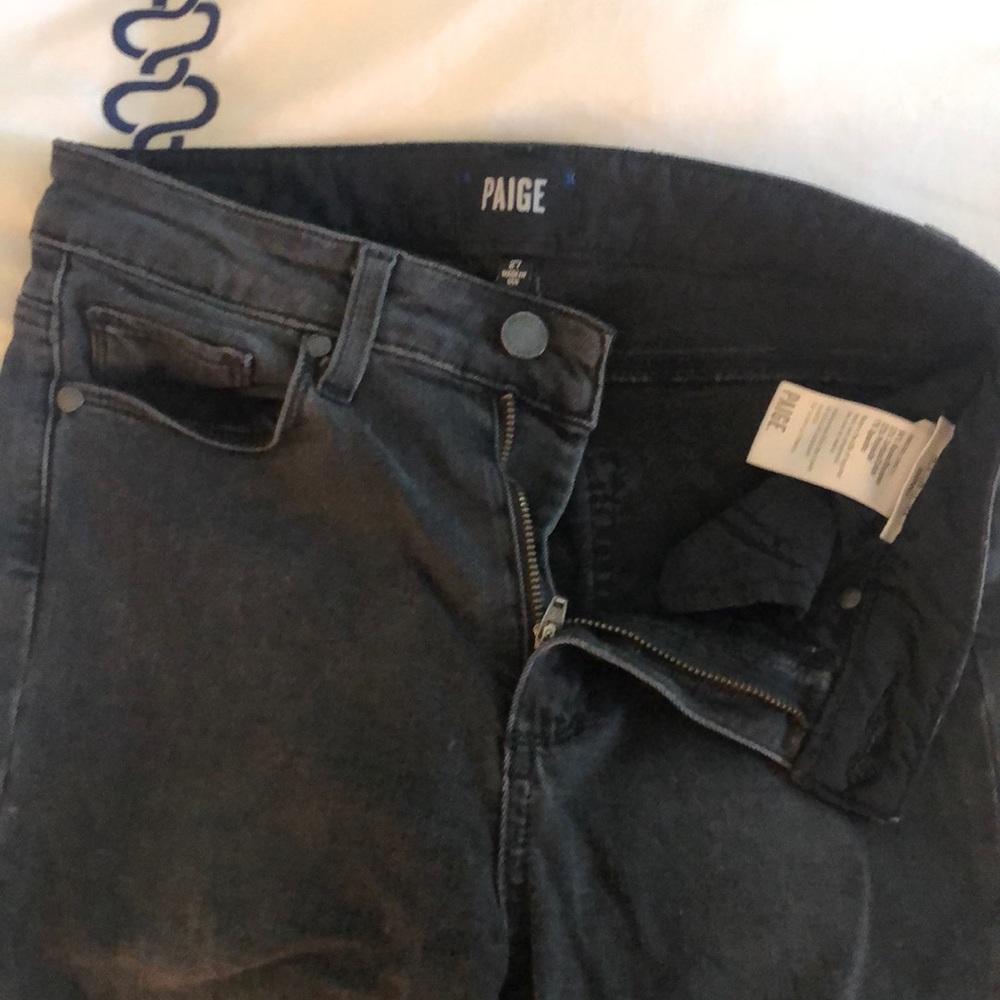 PAIGE Skinny Grey Jeans